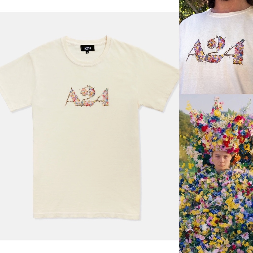 A24 Midsommar May Queen Florence Pugh Ltd Edition Flower Tee
